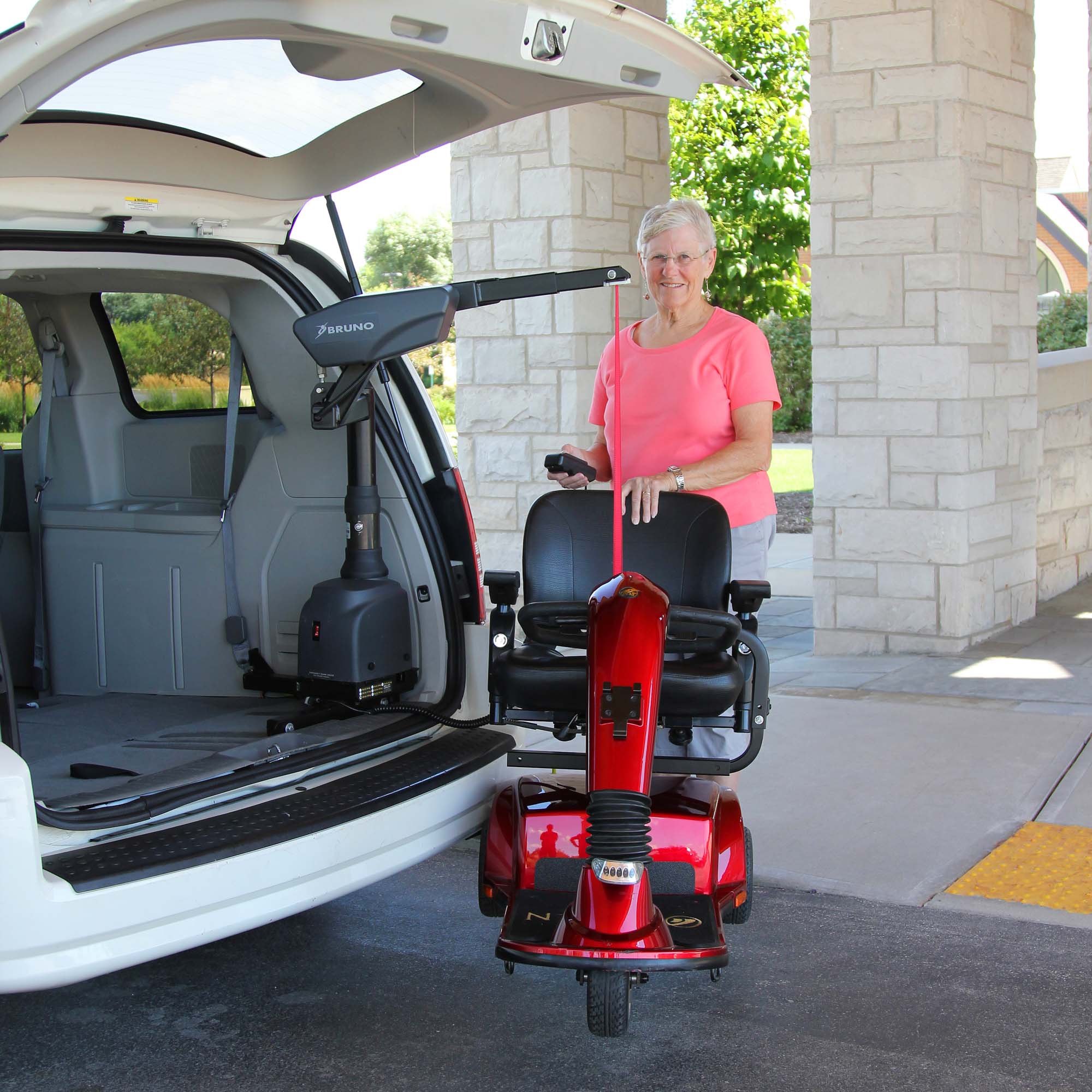 Bruno Curb-Sider Interior Vehicle Hoist Lift