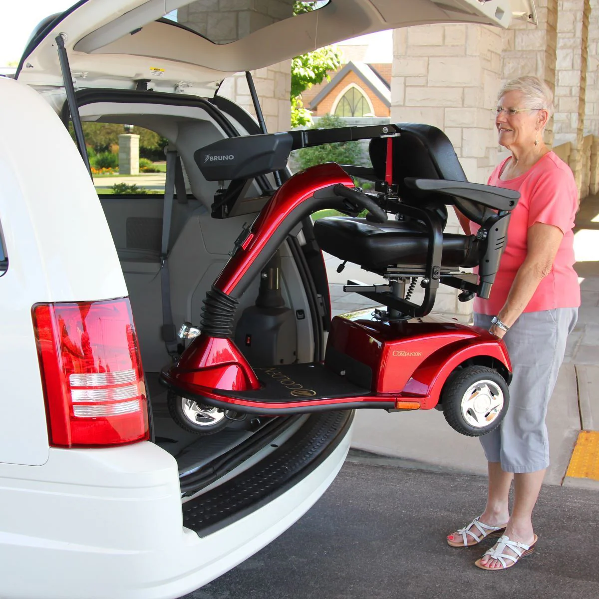 Bruno Curb-Sider Interior Vehicle Hoist Lift - Image 3
