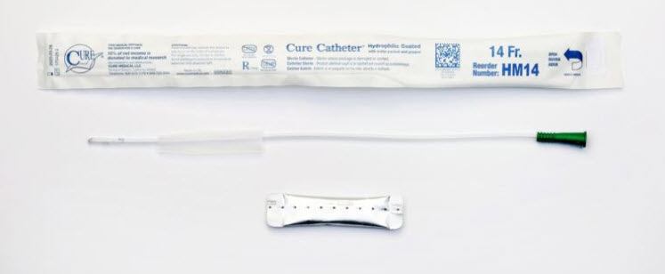 Cure Male Hydrophilic Catheter