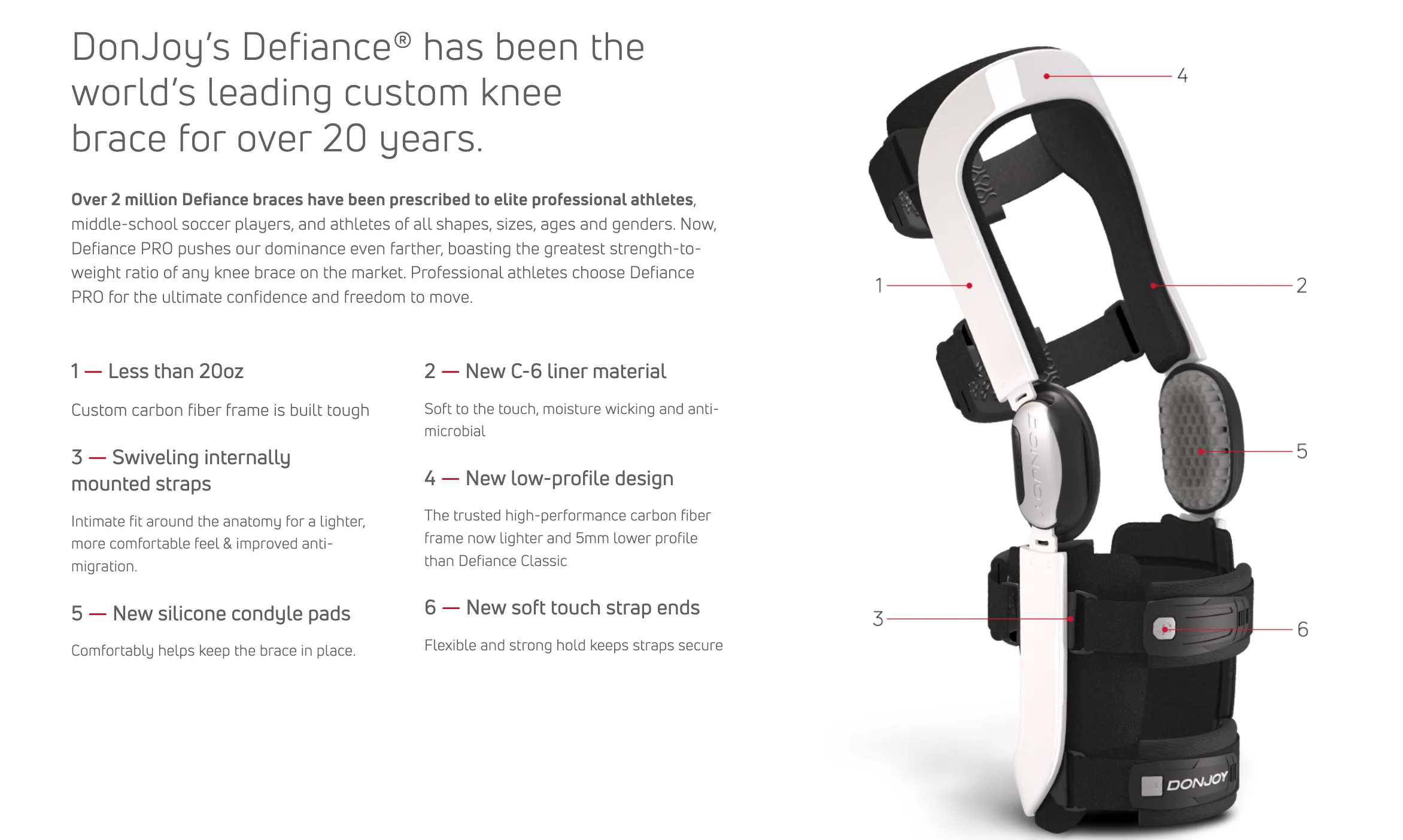 DonJoy Defiance Pro Custom Knee Brace - Image 8