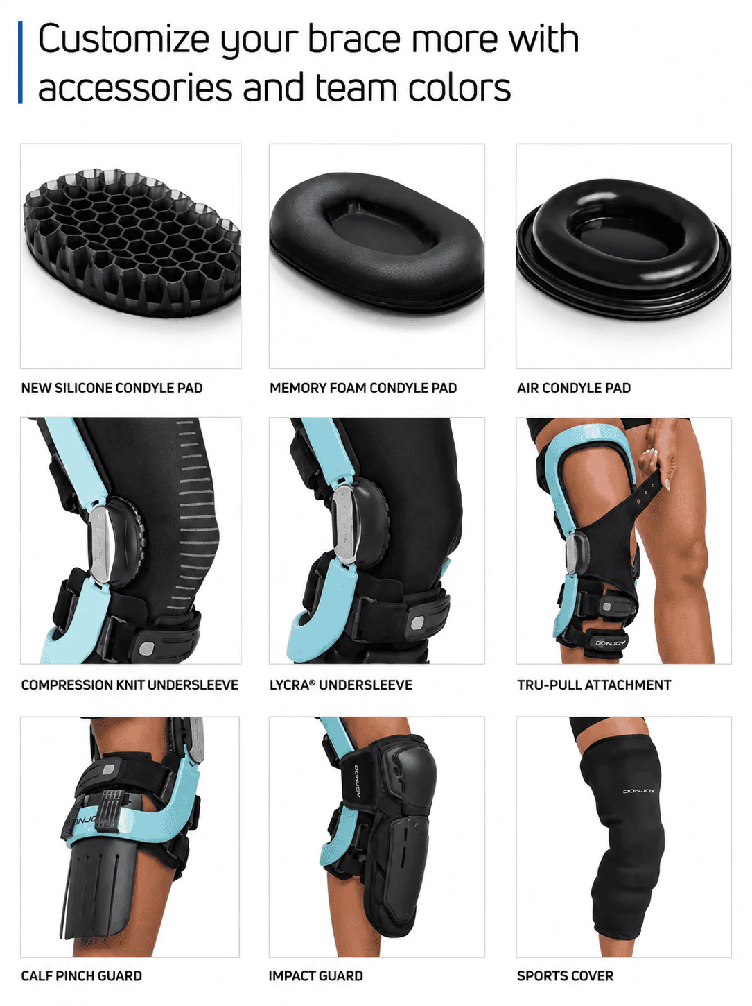DonJoy Defiance Pro Custom Knee Brace - Image 9