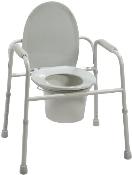 Drive Medical Deep Seat Steel Commode