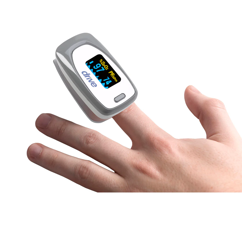 Drive Medical Deluxe Fingertip Pulse Oximeter - Image 3