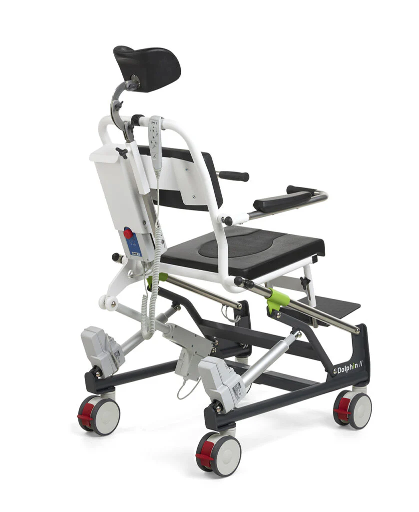 Human Care Dolphin II Electric Commode/Shower Chair - Image 2