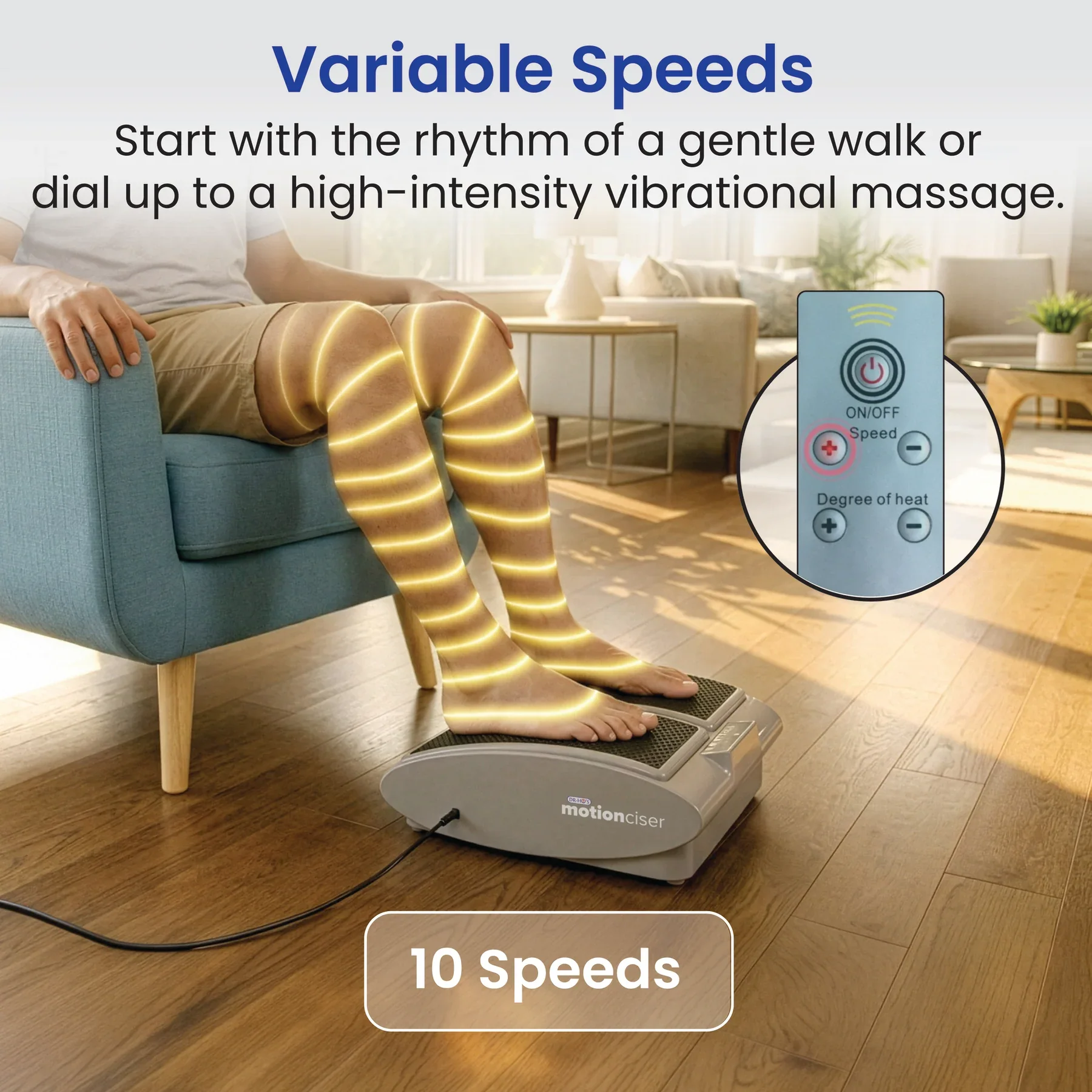 Dr Ho's DR-HO'S MotionCiser Heated Foot and Leg Exerciser - Image 4