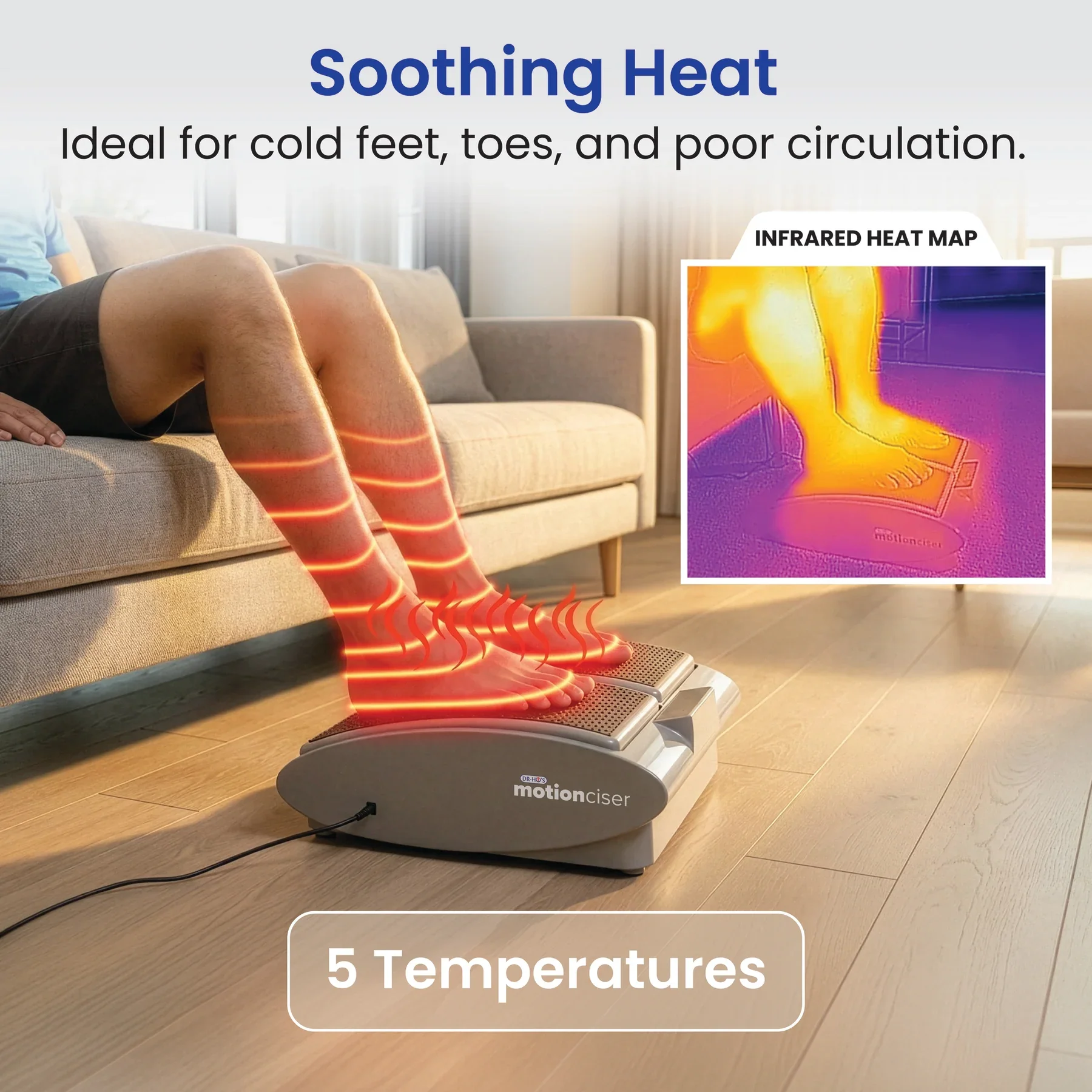 Dr Ho's DR-HO'S MotionCiser Heated Foot and Leg Exerciser - Image 7