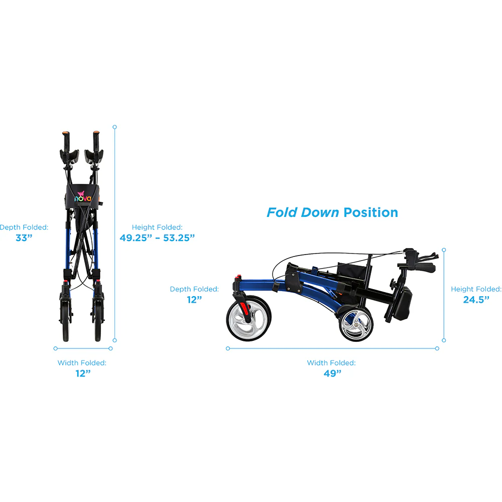 Nova Dragon Rise Up Rollator - Image 3