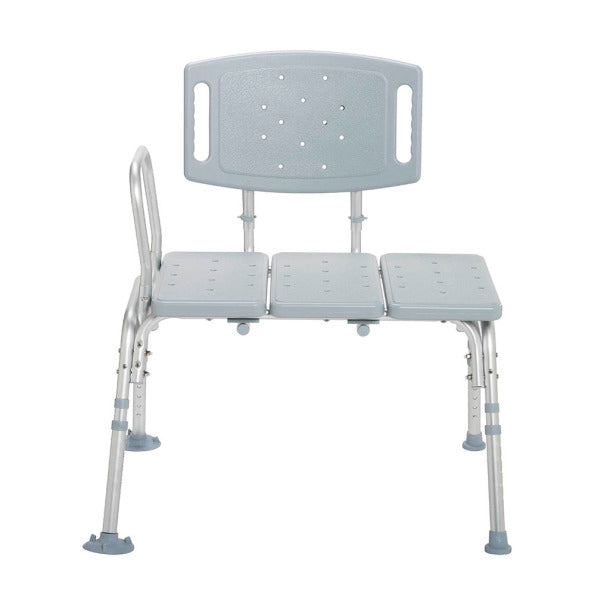 Drive Medical Bariatric Transfer Bench with Removable Back & Arm