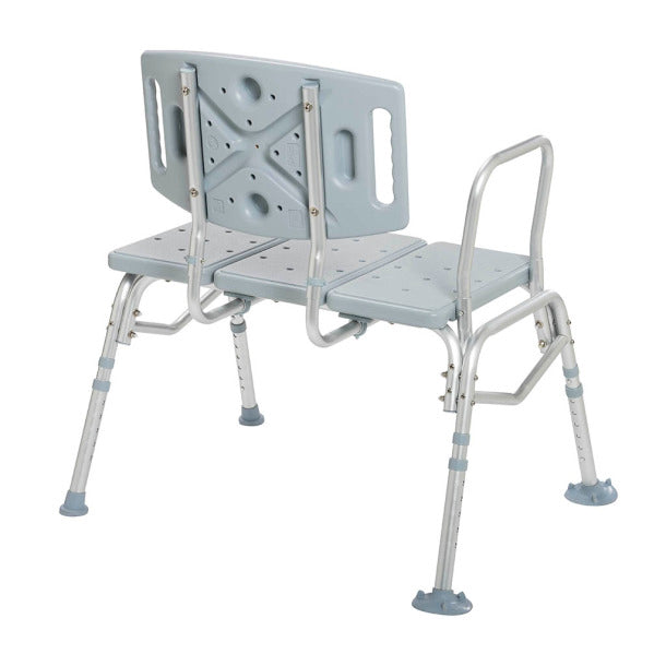 Drive Medical Bariatric Transfer Bench with Removable Back & Arm - Image 2