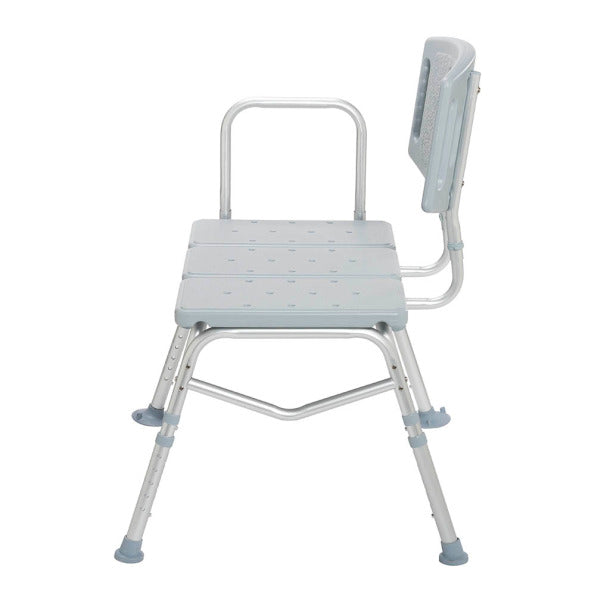 Drive Medical Bariatric Transfer Bench with Removable Back & Arm - Image 3