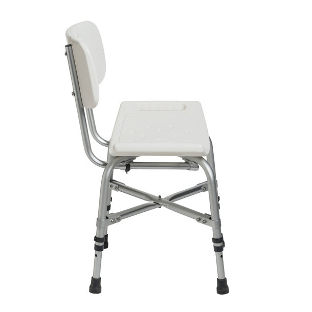 Drive Medical Deluxe Bariatric Bath Bench With Back - Image 3