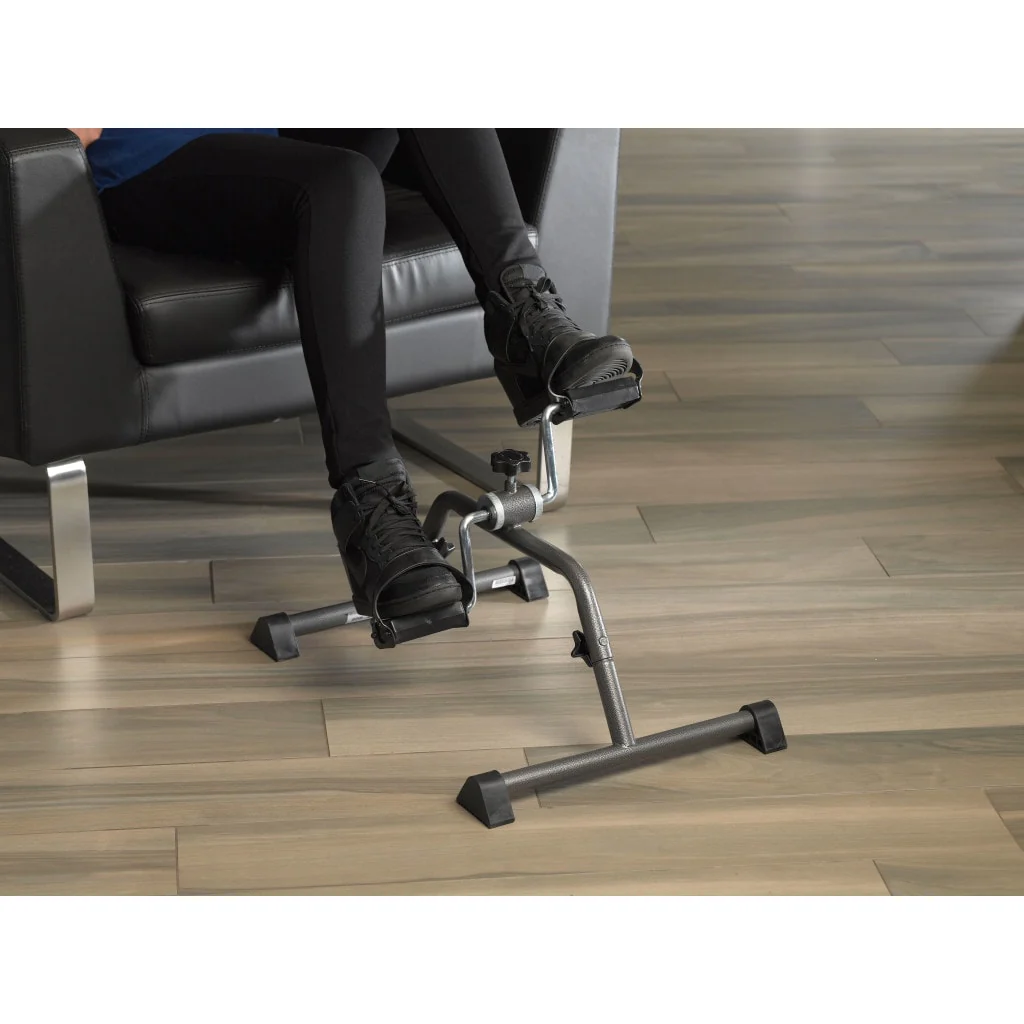 Drive Medical Exercise Peddler Mini Bike - Silver Vein - Image 4