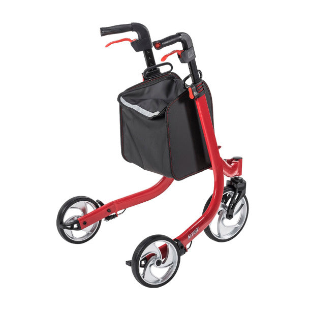 Drive Medical Nitro Three Wheel Rollator - Image 3