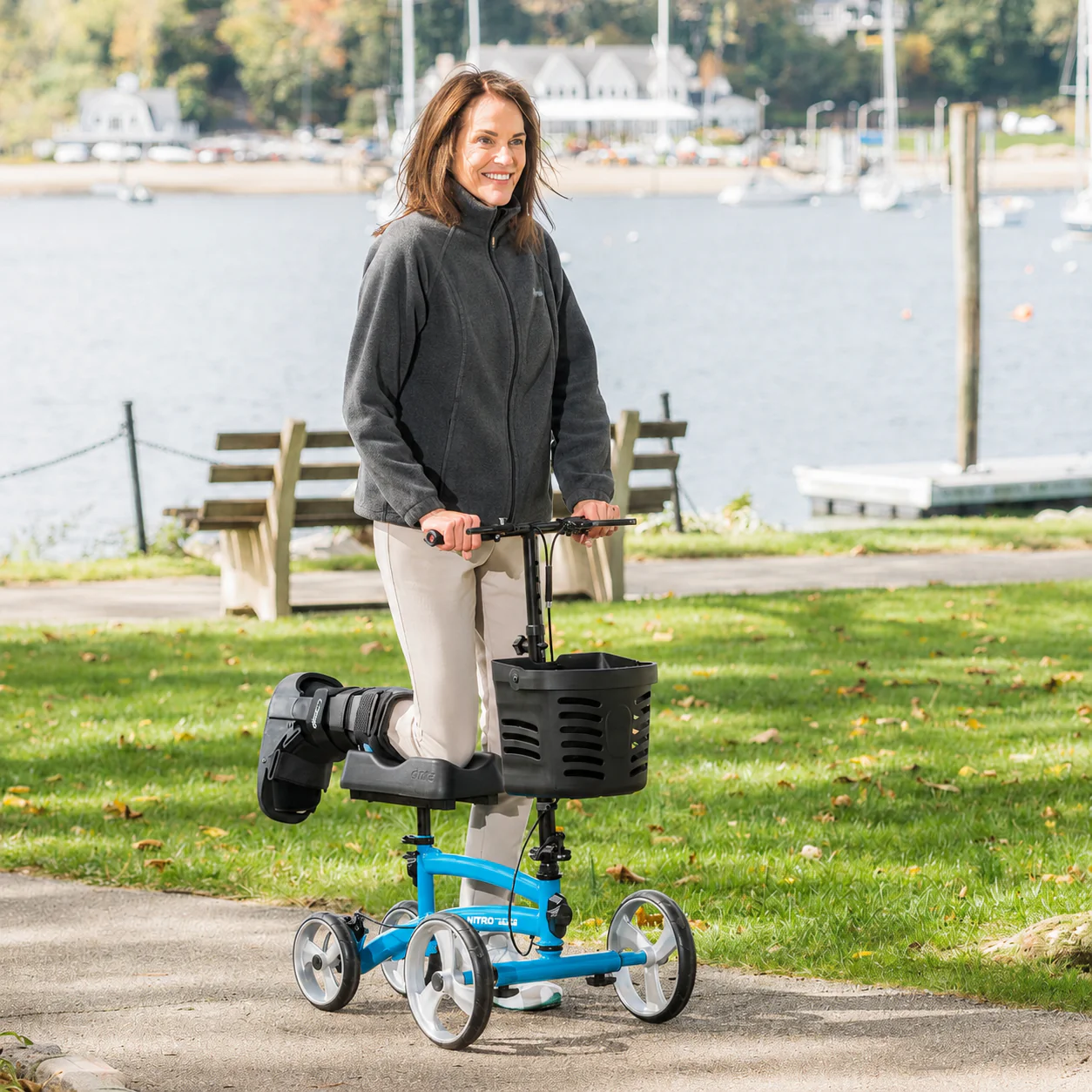 Drive Medical Nitro Glide Knee Walker - Image 5