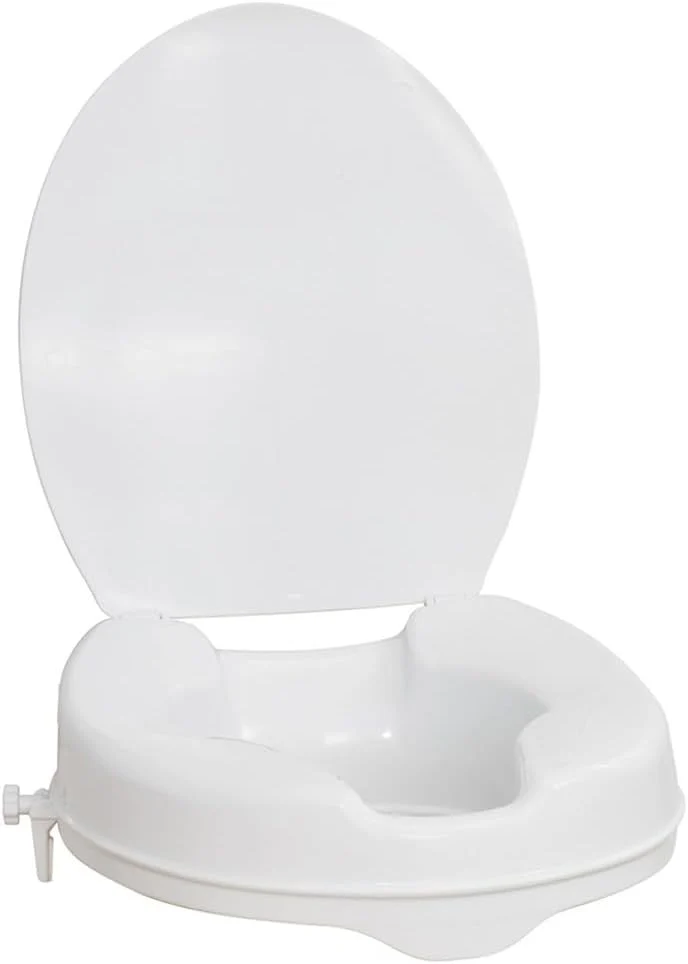 Drive Medical Raised Toilet Seat with Lid