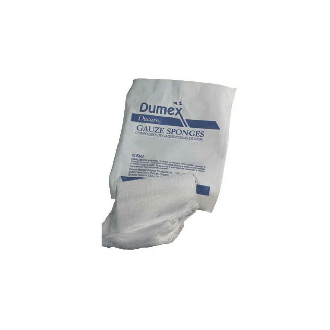 Derma Sciences Ducare Sterile 12-Ply Woven Gauze Sponge 4" x 8"