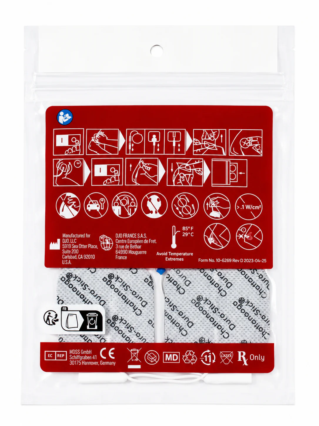 Chattanooga Dura-Stick Self-Adhesive Electrodes - Image 3