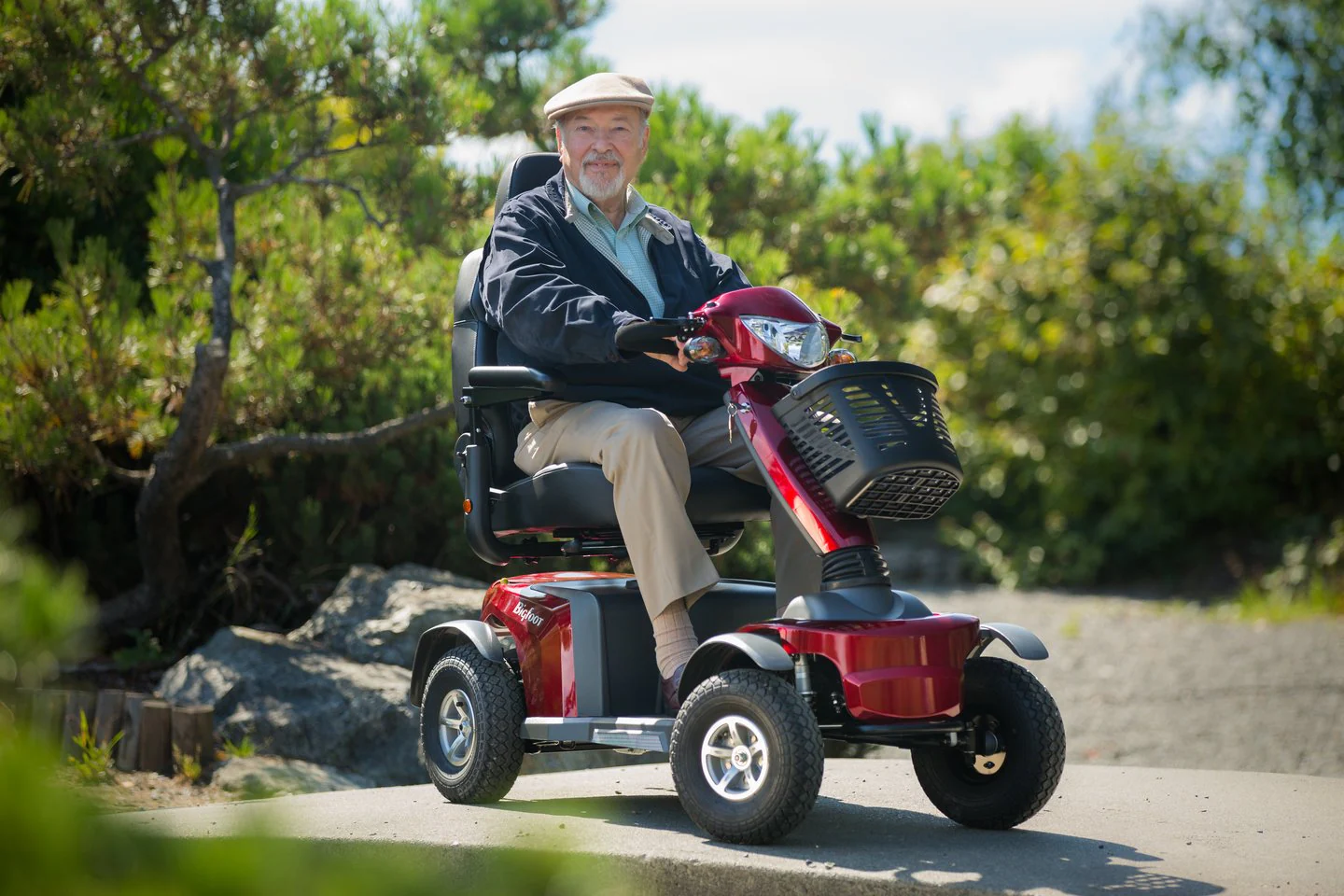 Eclipse Medical Trailmaster Bigfoot 4-Wheel Scooter - Image 7