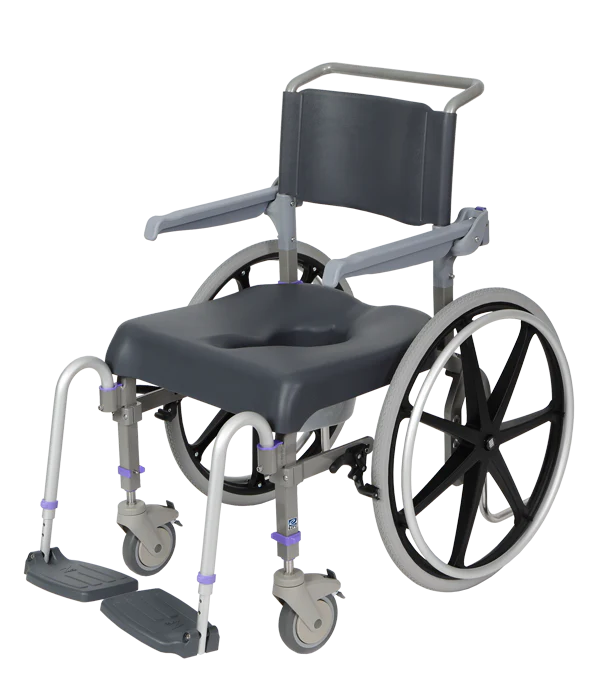 Dynamic Health Care Solutions EZ-PZ Self Propelled Wheeled Shower Commode