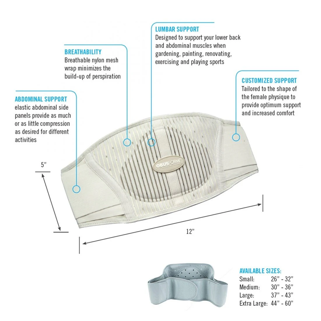 Obus Forme Back Belt - Image 2