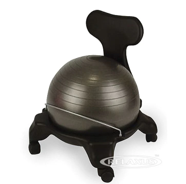 Relaxus Fit Ball Chair With Back