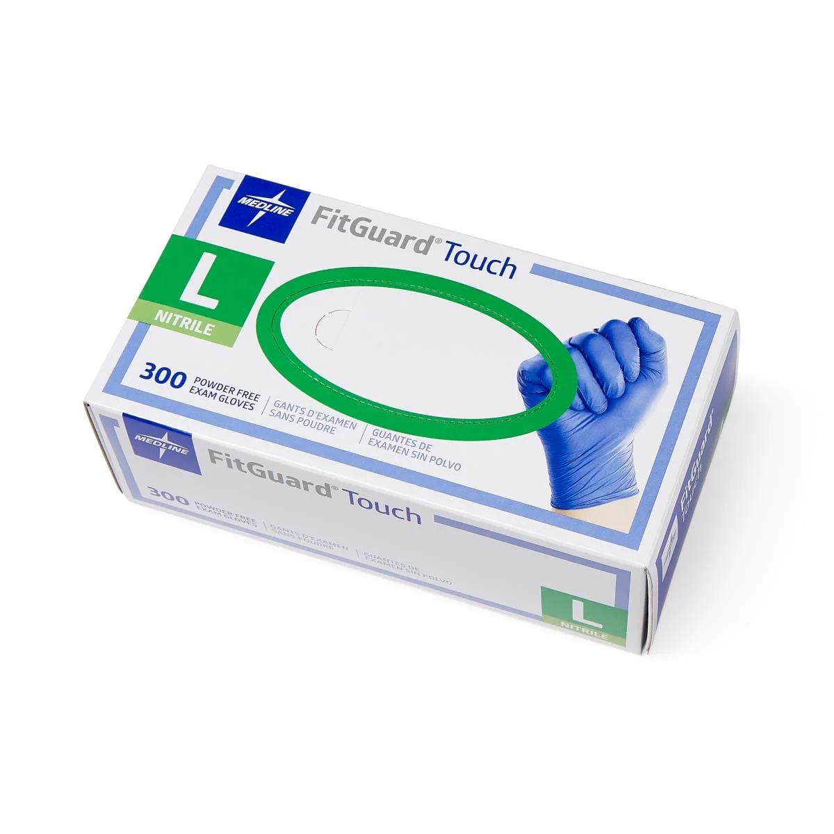 Medline FitGuard Touch Powder-Free Nitrile Gloves - Image 3