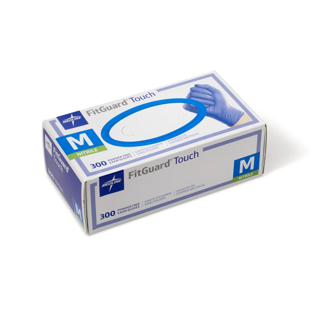 Medline FitGuard Touch Powder-Free Nitrile Gloves - Image 4