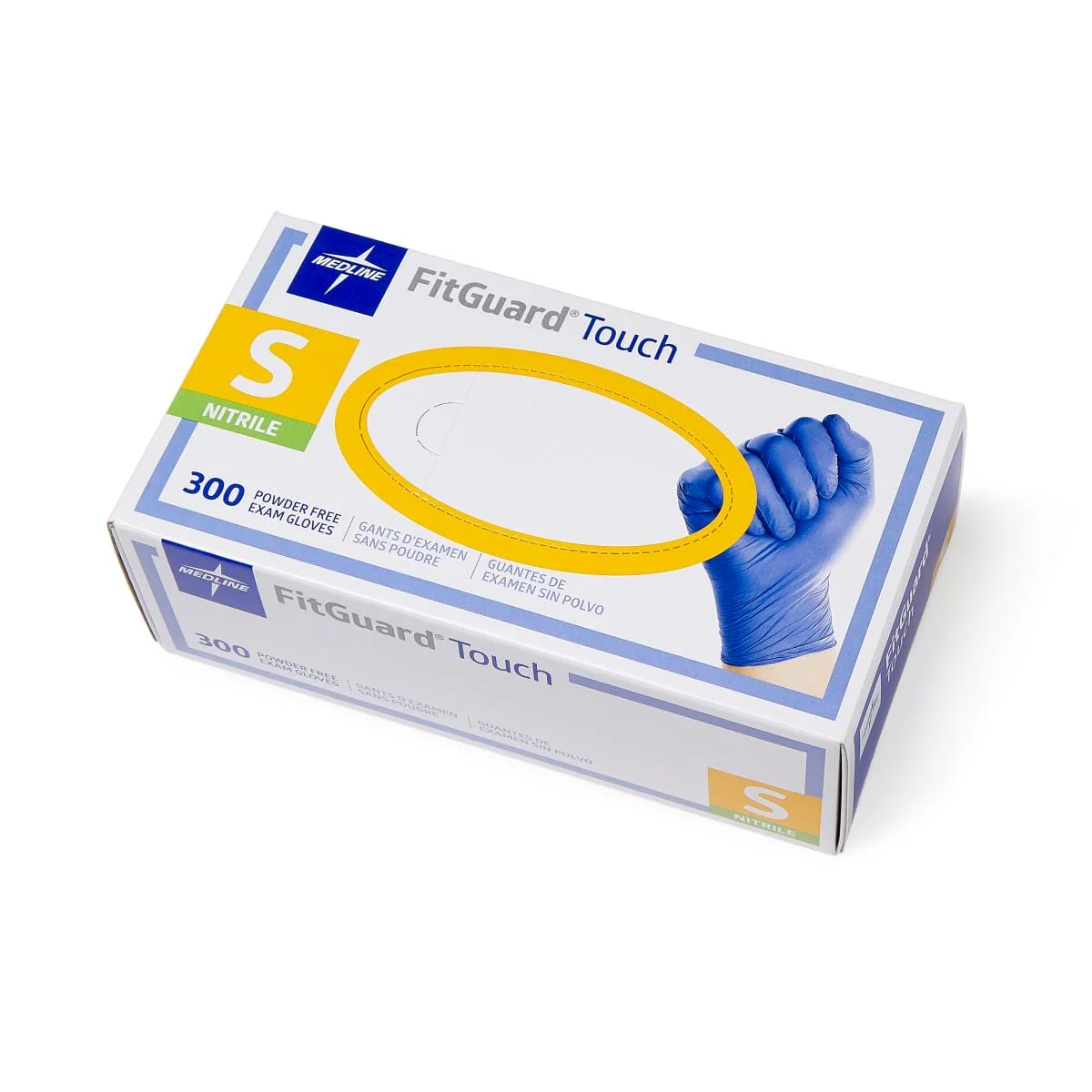 Medline FitGuard Touch Powder-Free Nitrile Gloves - Image 6