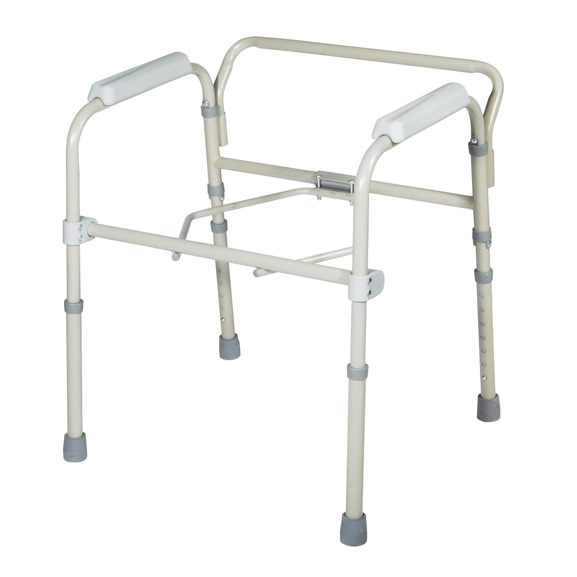 Drive Medical Folding Steel Commode - Image 4