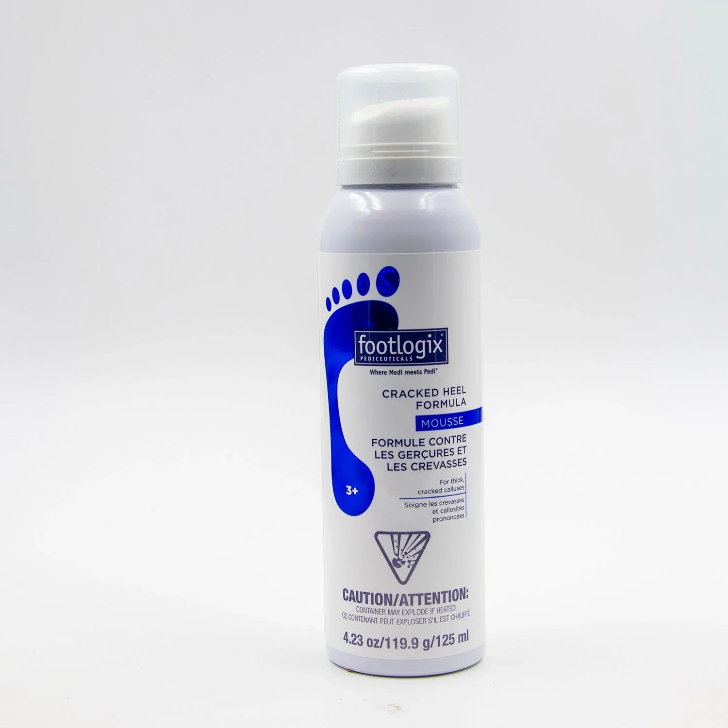Footlogix Cracked Heel Formula Mousse #3+ 125mL