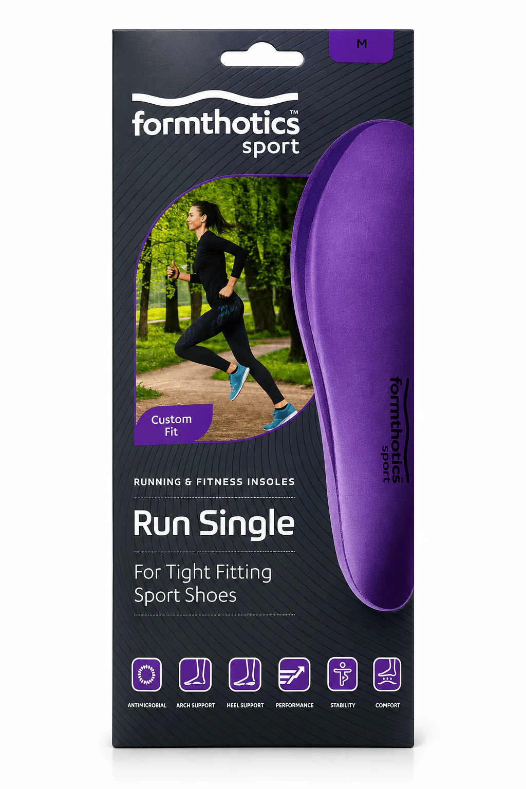 Formthotics Sport Run Single Layer Insoles (Pair) 311S - Image 7