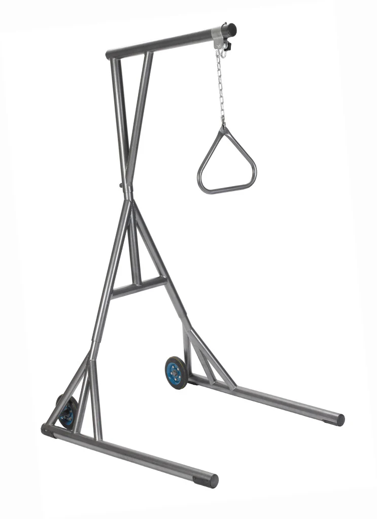 Drive Medical Free Standing Trapeze with Wheels Heavy Duty