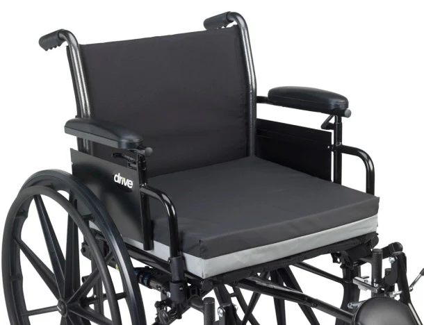 Drive Medical Gel-U-Seat Skin Protection 3" Gel/Foam Wheelchair Cushion - Image 2