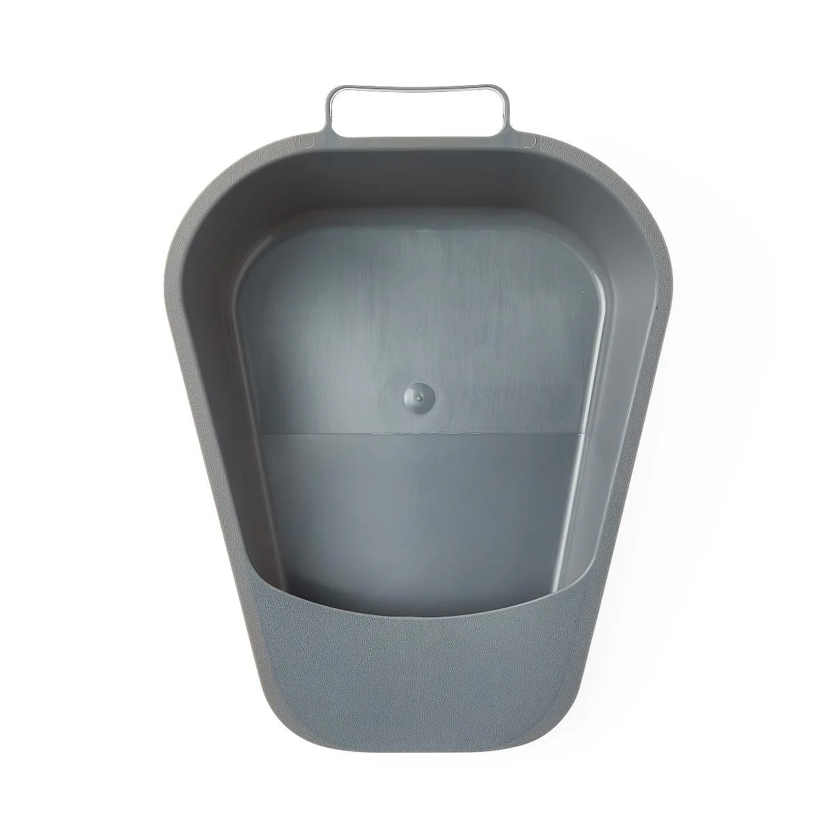 Medline Grey Fracture Plastic Bedpan