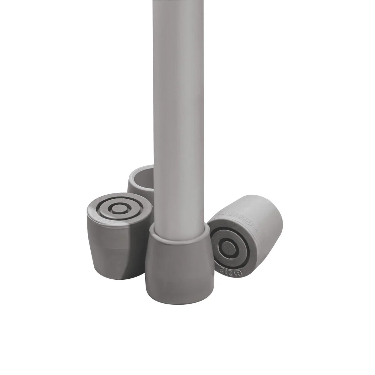 Medline Utility Tip Gray 3/4"
