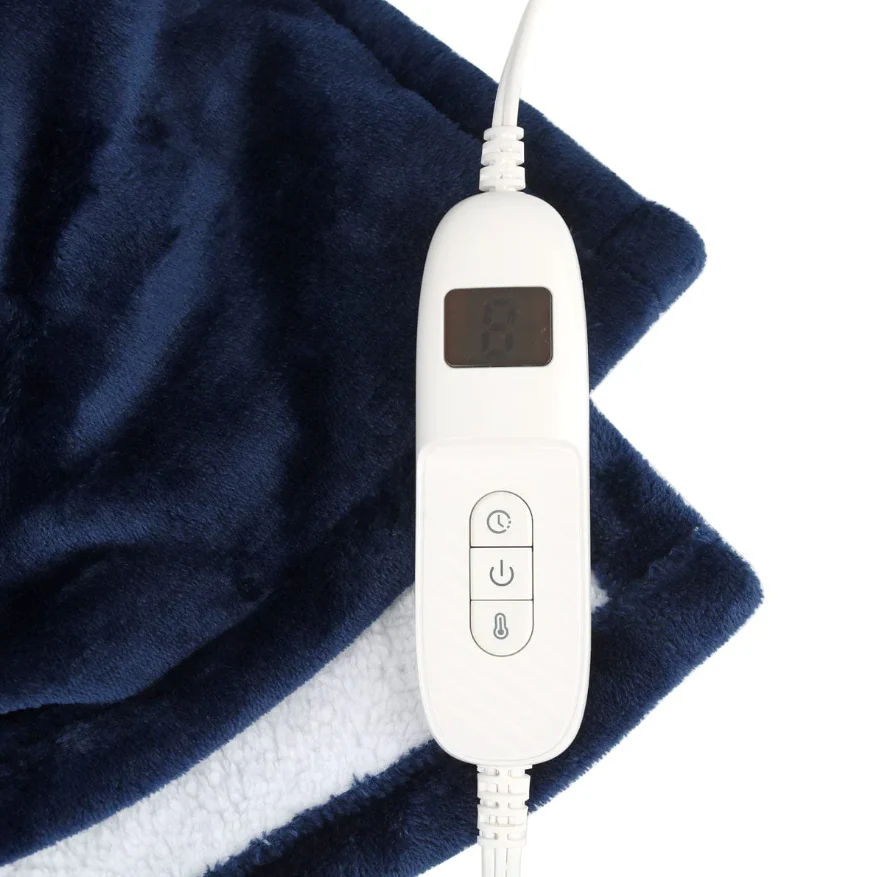 Relaxus Heated Sherpa Throw Blanket - Image 3