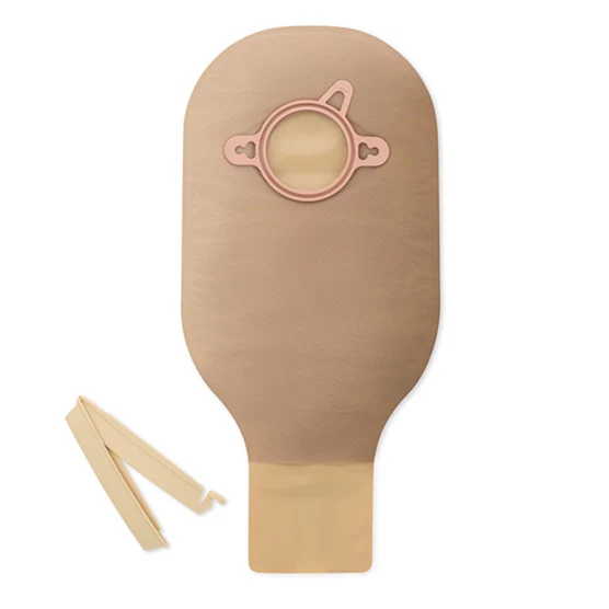 Hollister New Image Clamp Closure Pouch Beige (Red) - Image 2
