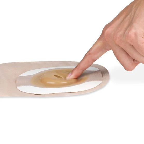 Hollister Premier One Piece Urostomy, Flextend, 1 1/4" (32mm), Beige - Image 2