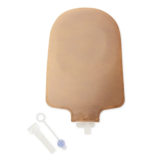 Hollister Premier One-Piece Urostomy Pouch Convex Flextend Barrier, Pre-Cut Stoma Opening 1-3/4" (44mm), Transparent 9" (23cm) - Image 3