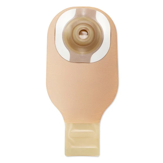 Hollister Premier Ceraplus Convex 1-Piece Drainable Pouch w/ Tape Border, Lock N Roll Closure, Beige, w/ Filter, Cut up to1 1/2" (38mm)