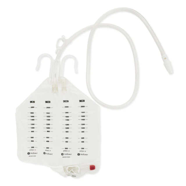 Hollister Bedside Urinary Drainage Collector with Anti-Reflux Valve 2L