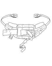 Joerns Healthcare Hoyer Pro Deluxe Stand Aid Clip Style Sling