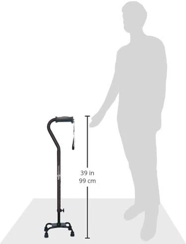 Drive Medical Hugo Ergonomic Quad Cane - Image 4