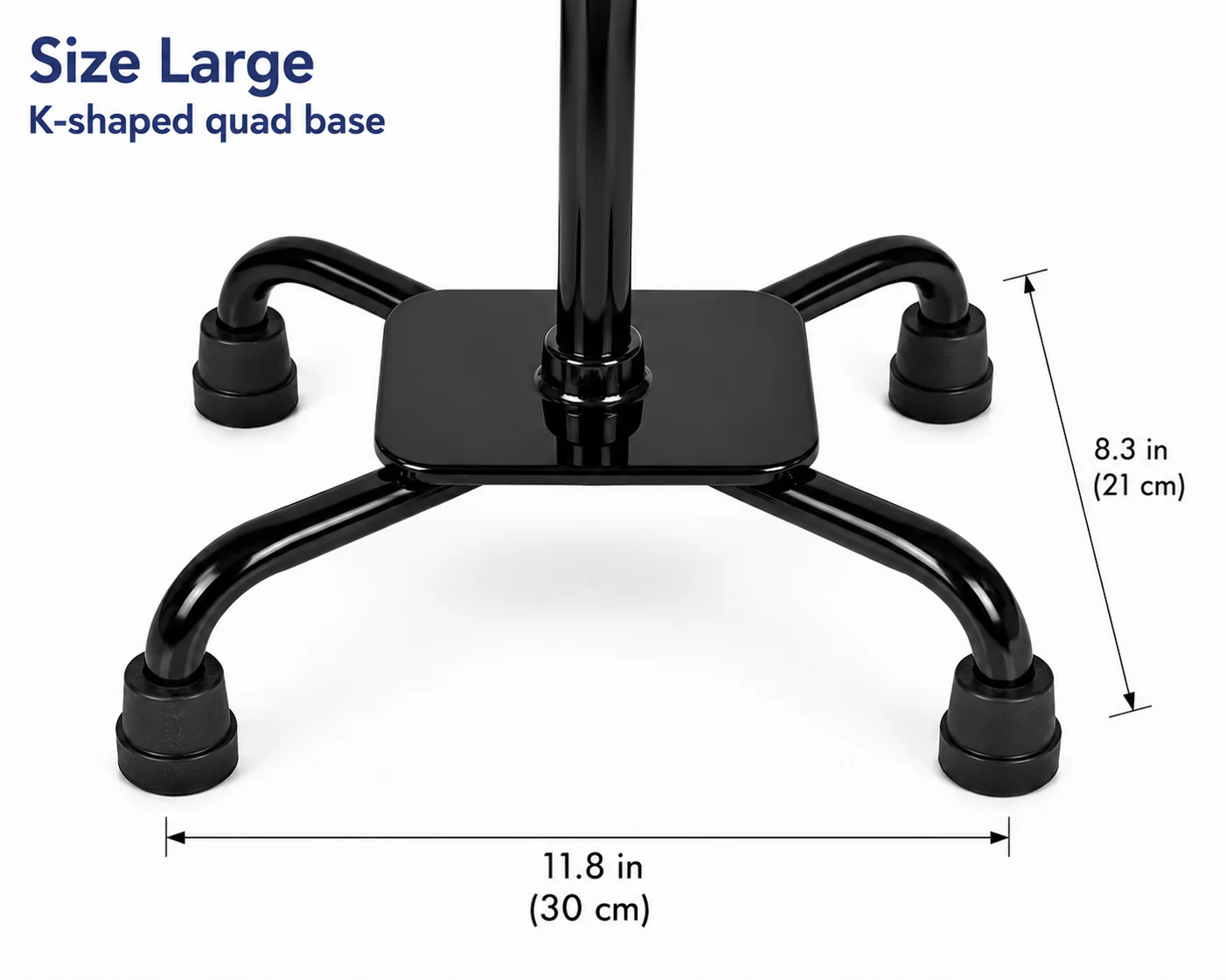 Drive Medical Hugo Ergonomic Quad Cane - Image 5