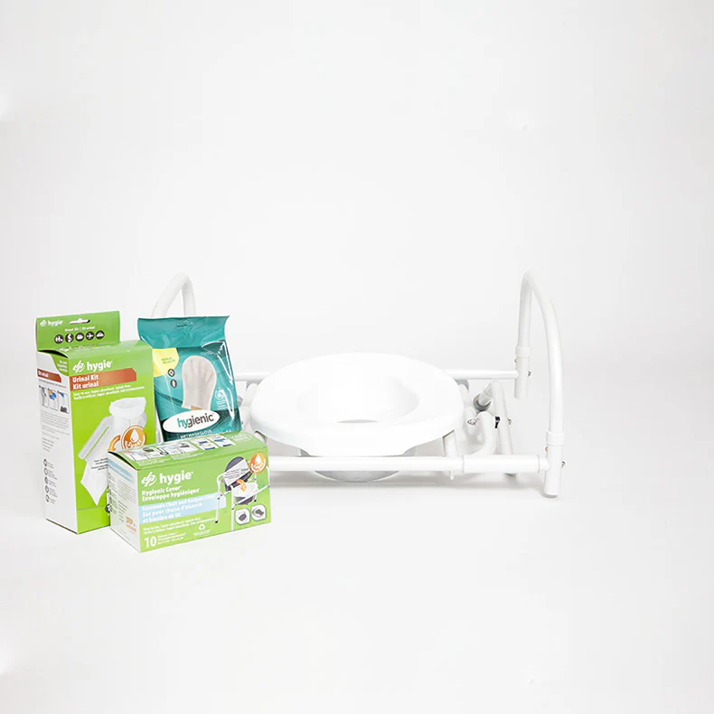 Hygie FACILI-T MULTI FUNCTIONAL FOLDING COMMODE, 1/EA - Image 12