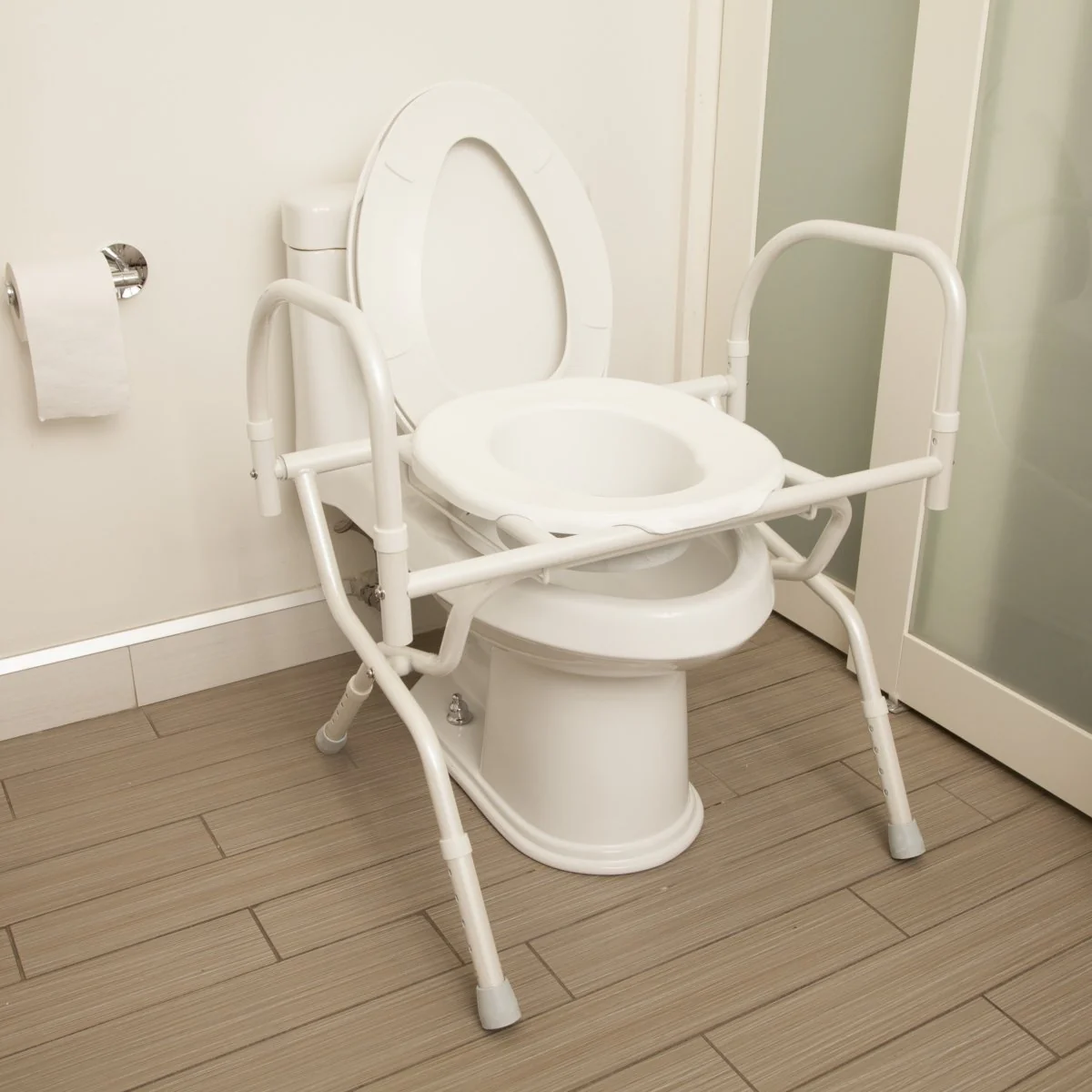 Hygie FACILI-T MULTI FUNCTIONAL FOLDING COMMODE, 1/EA - Image 4