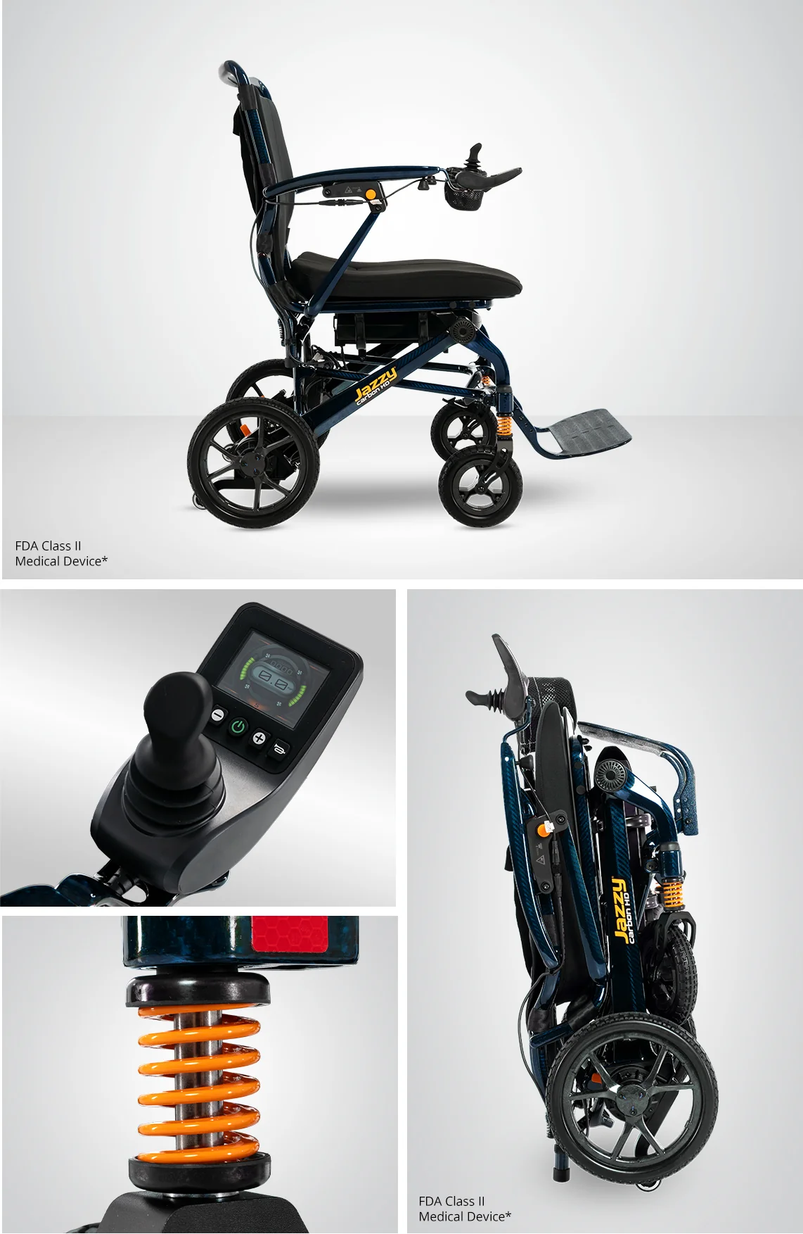 Pride Mobility Jazzy Carbon HD Power Chair - Image 3