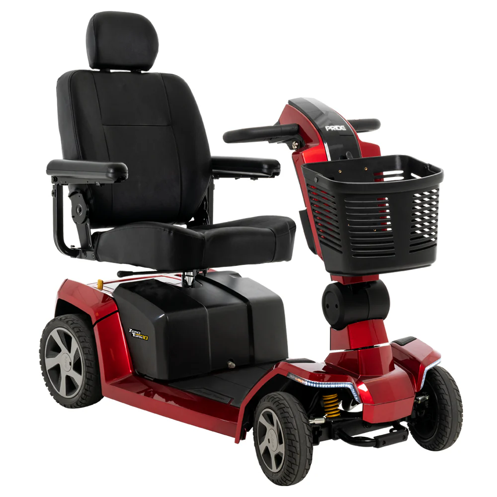 Pride Mobility Jazzy Zero Turn 10 4-Wheel Scooter - Image 3