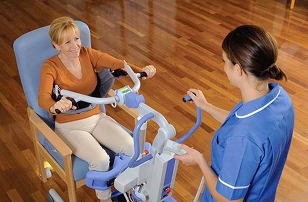 Joerns Healthcare Hoyer Journey Professional Patient Lift, Sit to Stand - 340 lb. capacity - Image 2