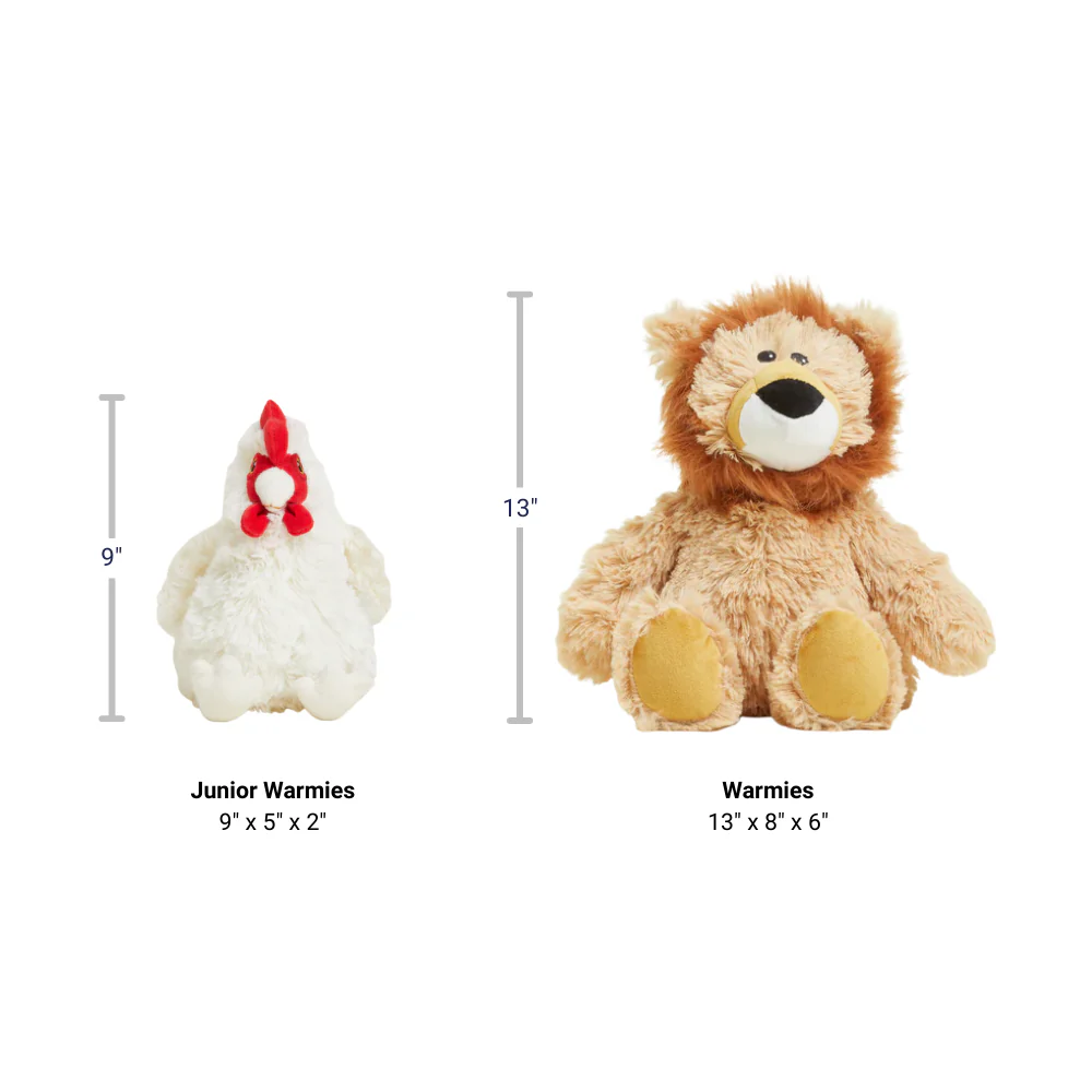 Warmies Junior Warmies Heatable Soft Plush Animals - Image 2